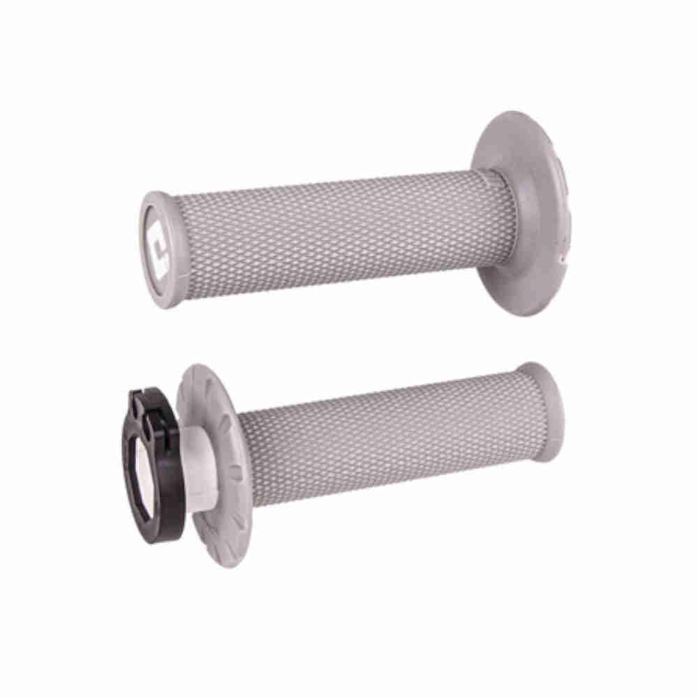 ODI NoWaffle V2 Lock On MX Griffe grau