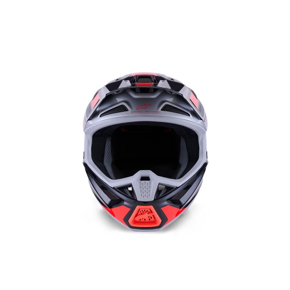 ALPINESTARS Supertech M7 Rise Motocross Helm schwarz/rot/silber