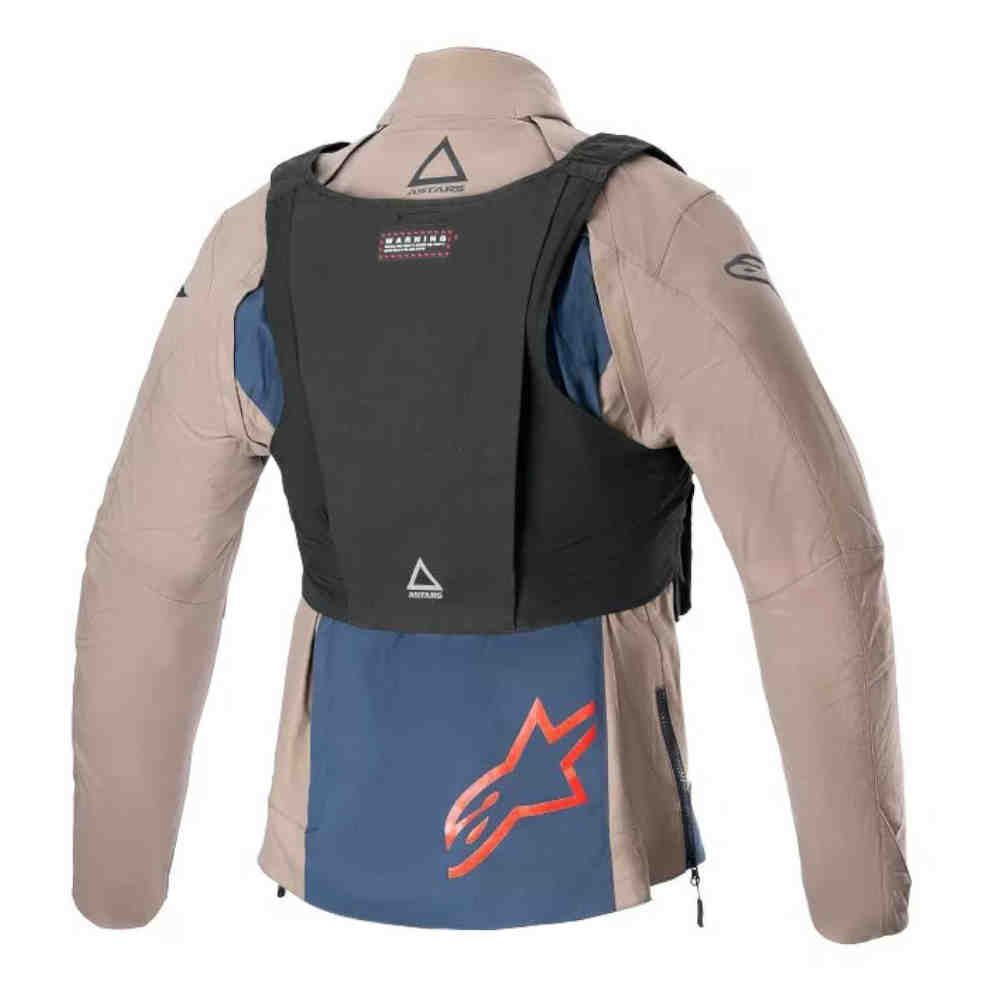 ALPINESTARS Techdura Enduro Jacke braun navy blau ALPINESTARS Techdura Enduro Jacke braun navy blau