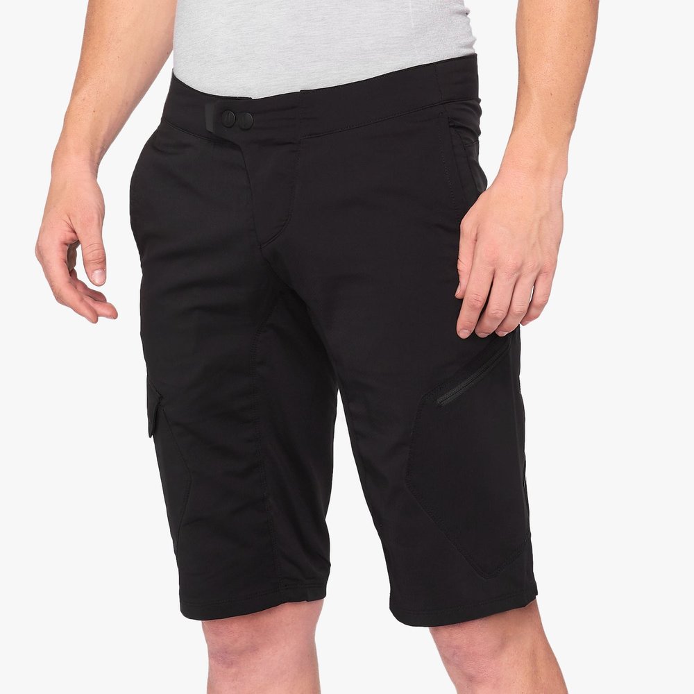 100% Ridecamp MTB Shorts schwarz