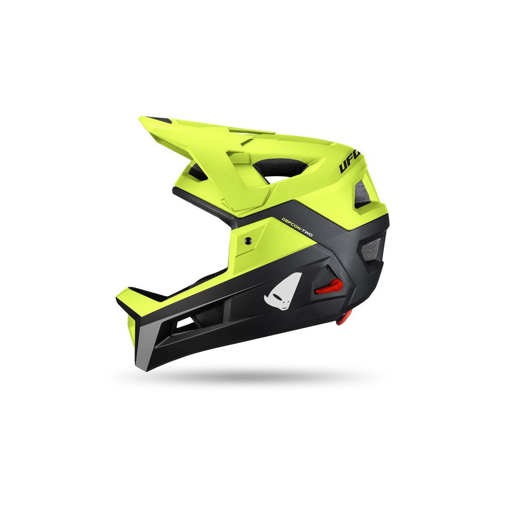 UFO Defcon-Two MTB Helm schwarz gelb