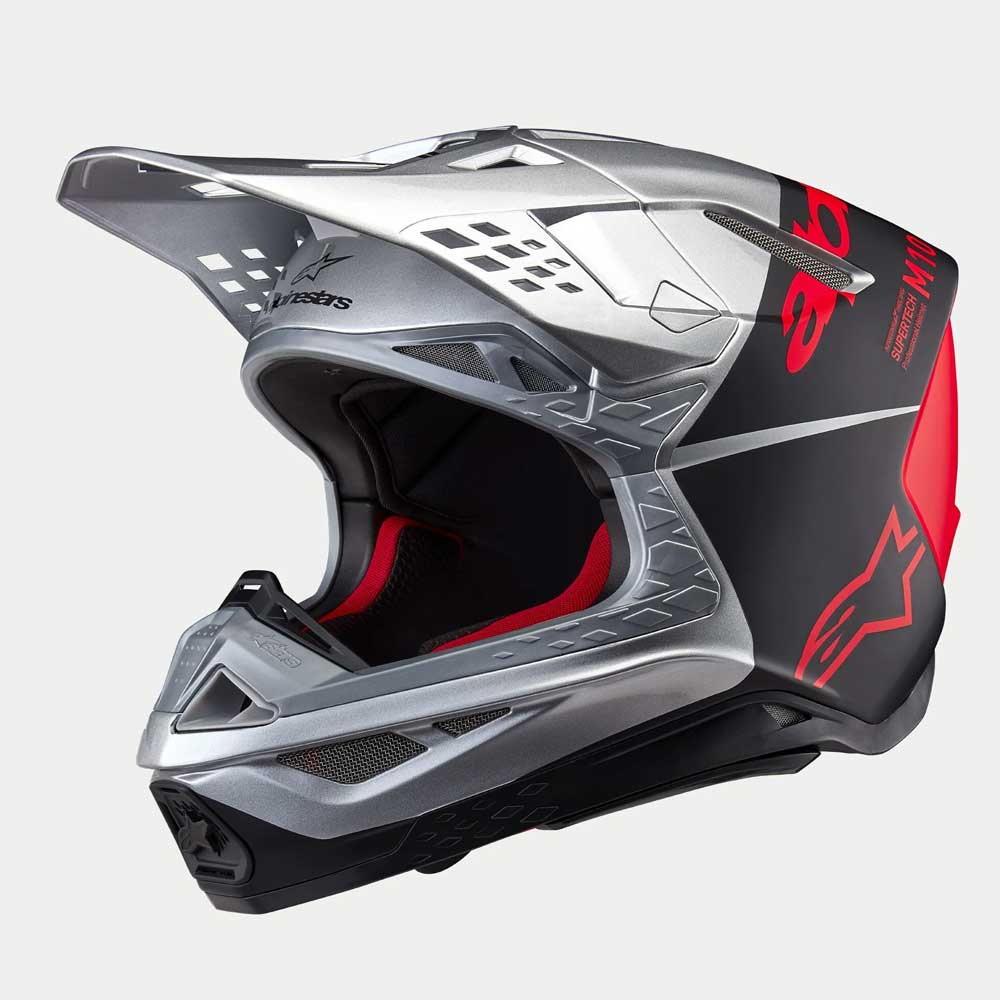 ALPINESTARS Supertech M10 Flood Motocross Helm orange