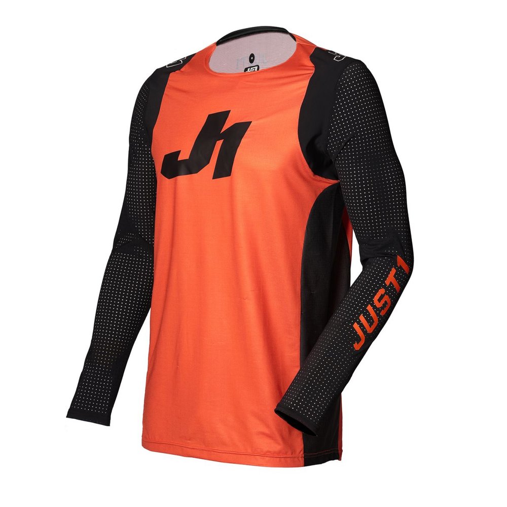 JUST1 J-Flex Aria Kinder MX MTB Jersey orange schwarz
