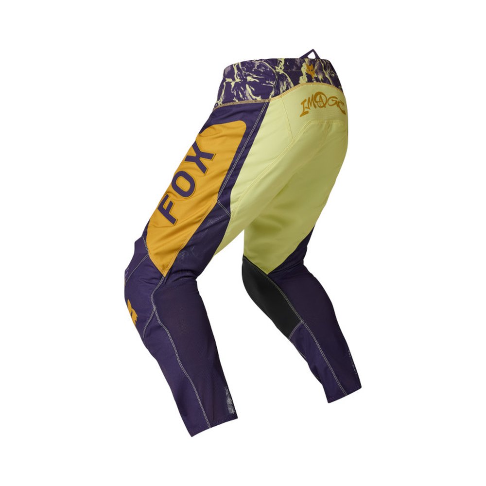 FOX 180 IMAGE PRINT Motocross Hose Pear Gelb