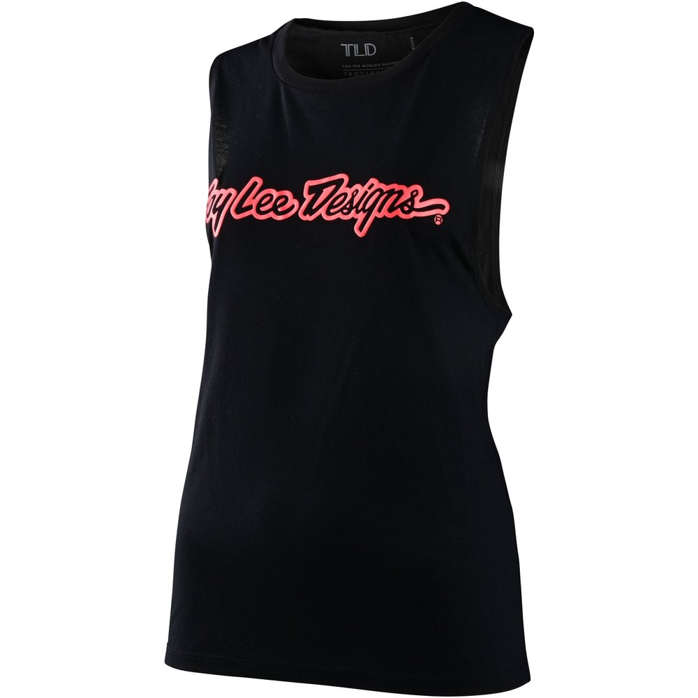 TROY LEE DESIGNS Signature Frauen Tank Top schwarz TROY LEE DESIGNS Signature Frauen Tank Top schwarz