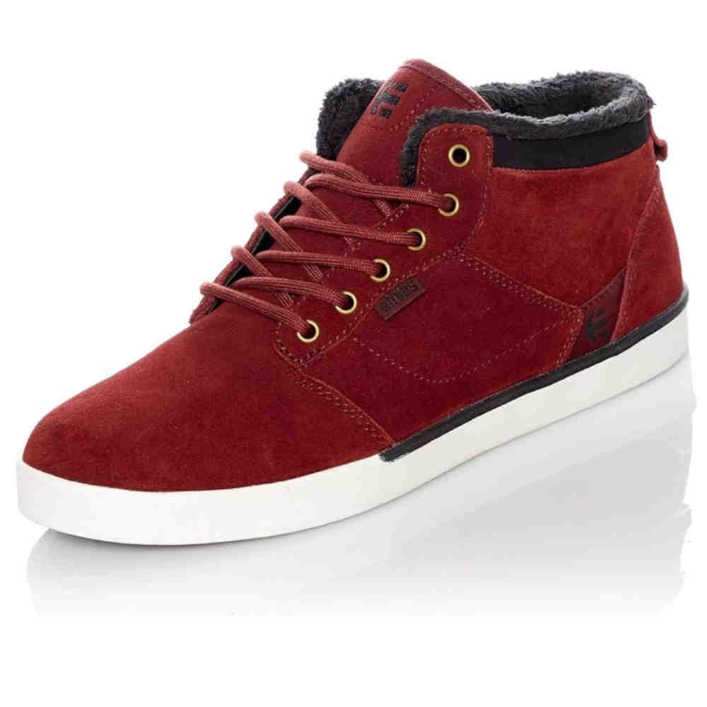 ETNIES Jameson Mid Schuhe burgundy gold