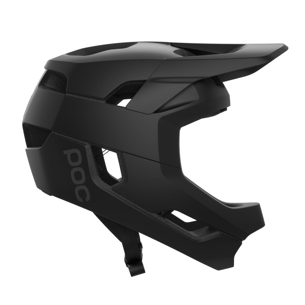 POC Otocon Fullface MTB Helm uranium schwarz matt