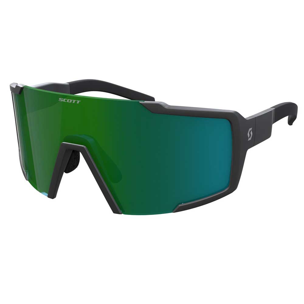 SCOTT Sonnenbrille Shield matt schwarz khaki grün SCOTT Sonnenbrille Shield matt schwarz khaki grün