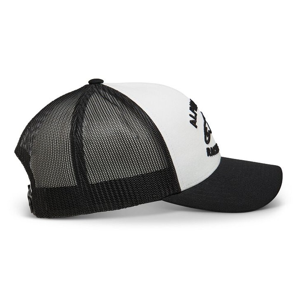 ALPINESTARS Trucker Kappe Triple weiss schwarz ALPINESTARS Trucker Kappe Triple weiss schwarz