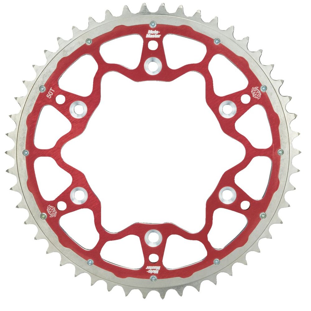 MOTO-MASTER Kettenrad 520 51T rot