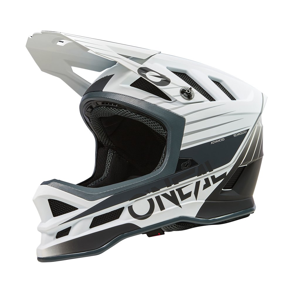 ONEAL Blade Polyacrylite Mtb Helm Delta V.23 weiss grau ONEAL Blade Polyacrylite Mtb Helm Delta V.23 weiss grau