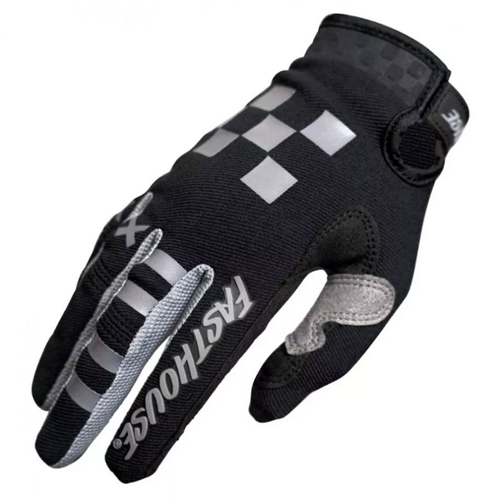 FASTHOUSE Speedstyle Rufio MX MTB Handschuhe schwarz grau