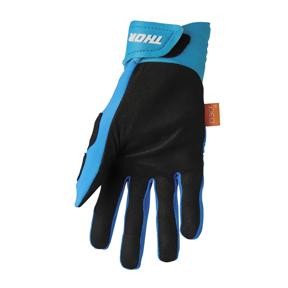 THOR Rebound Motocross Handschuhe blau weiss