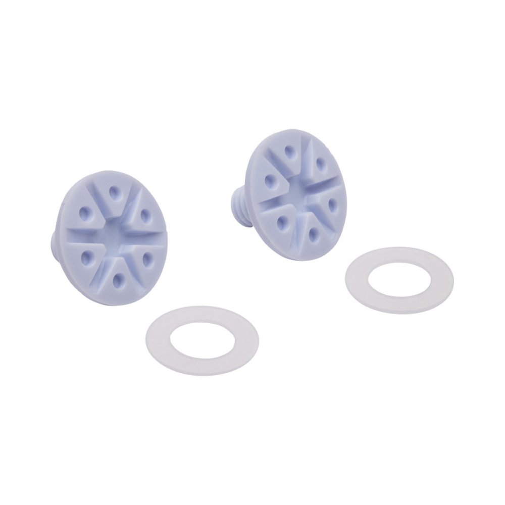 FOX 22 V1 Helmschirm Schrauben KIT Weiss