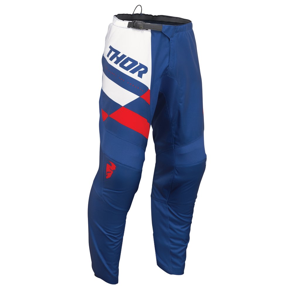 THOR Sector Checker Motocross Hose navy rot