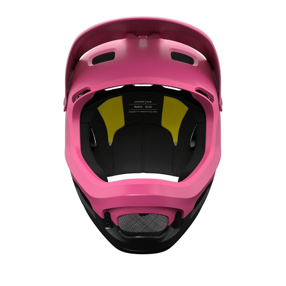 POC Coron Air Mips MTB Helm actinium pink/uranium schwarz matt