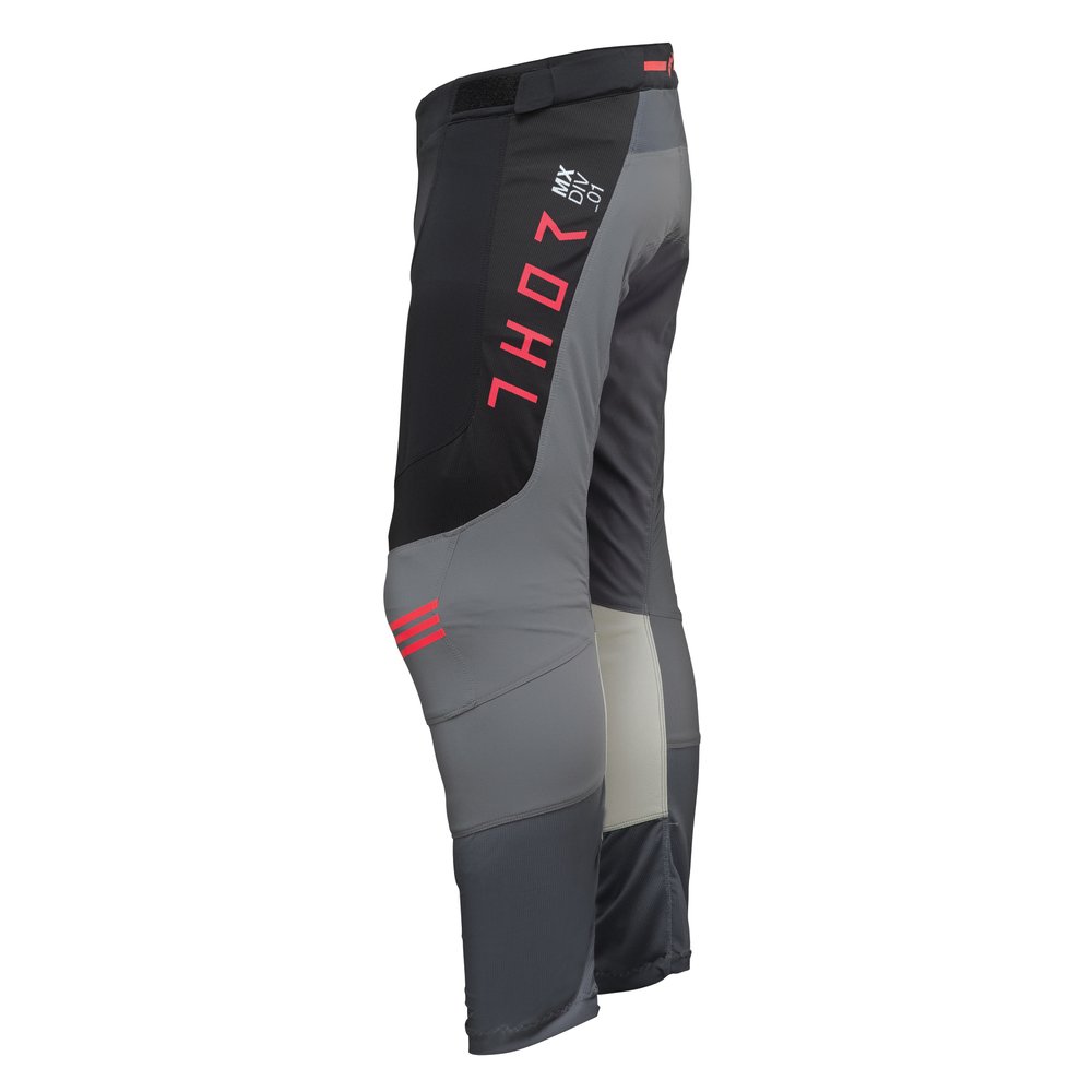 THOR Prime Ace Motocross Hose grau schwarz THOR Prime Ace Motocross Hose grau schwarz