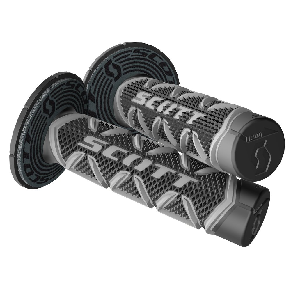 SCOTT Diamond MX Griffe + Donuts grau schwarz SCOTT Diamond MX Griffe + Donuts grau schwarz