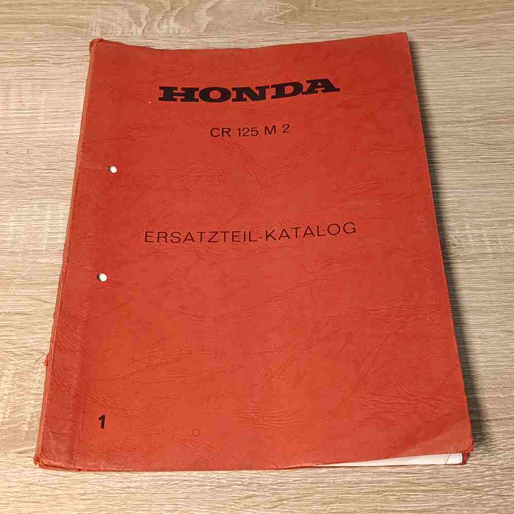 HONDA CR 125 M2 1972 1340021EH Motorrad-Ersatzteilkatalog gebraucht