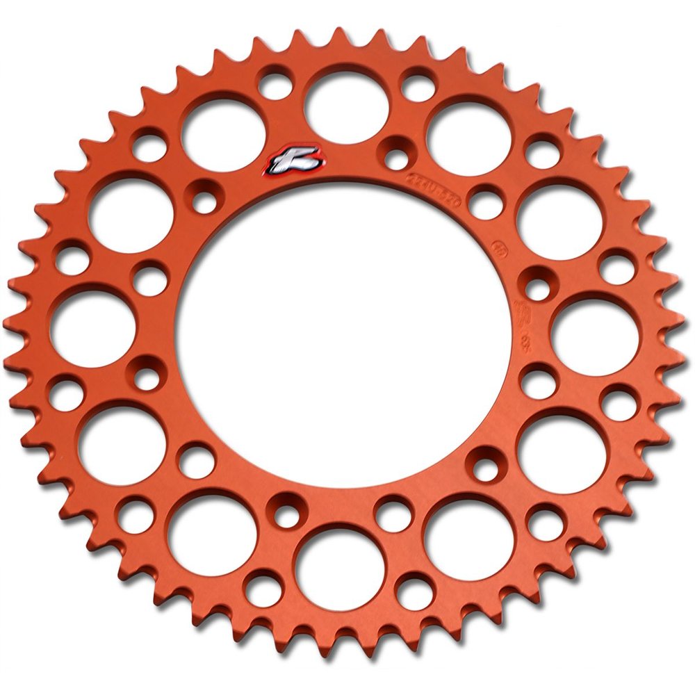 RENTHAL Hinteres Kettenrad 520 49T orange