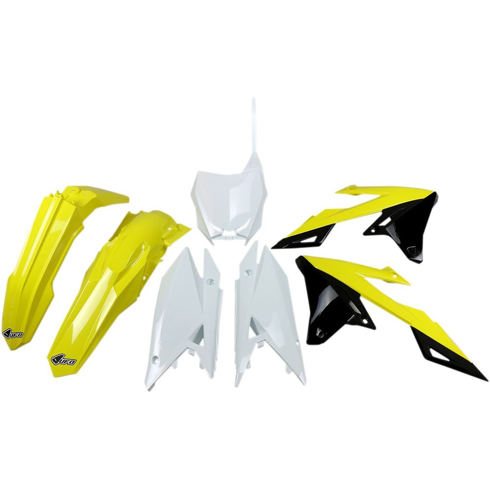 UFO Komplettes Karosserie-Kit Plastikteile Suzuki RMZ450 18 OEM Farbe