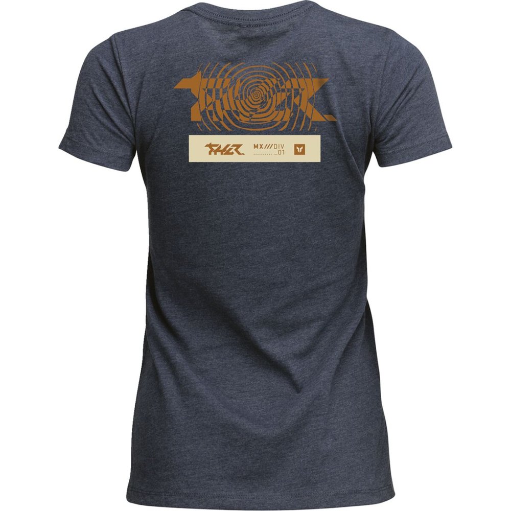 THOR Mind Control Frauen T-Shirt navy blau