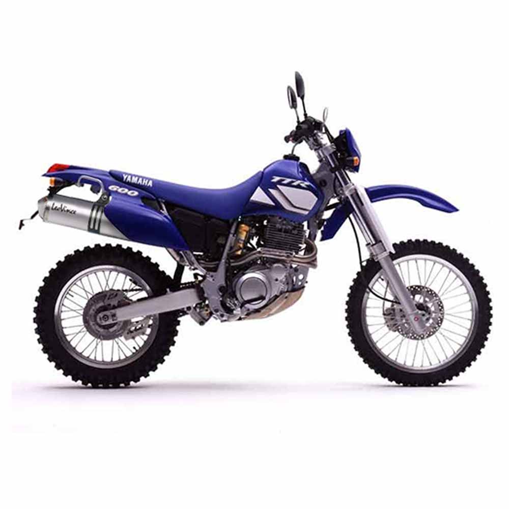 LEOVINCE 5123E X3 Enduro Slip-On Endschalldämpfer passend für Yamaha TT 600 E/R 94-01
