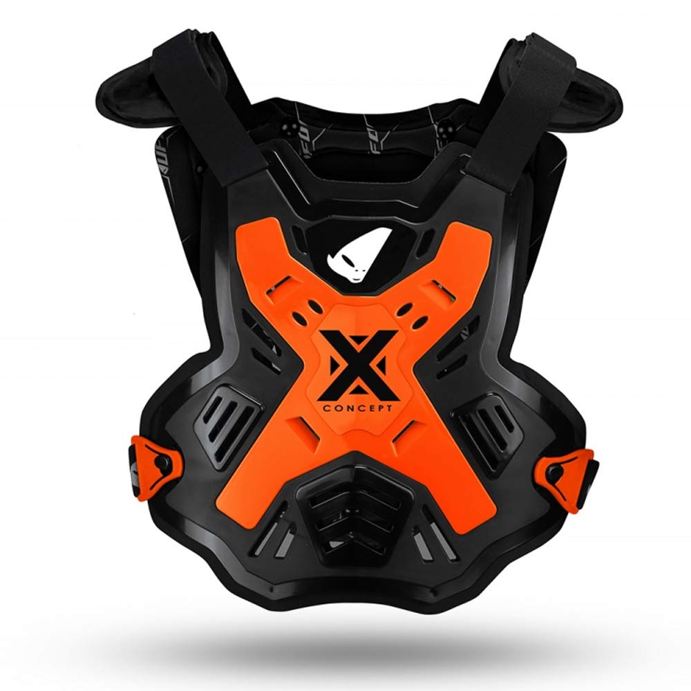 UFO X-Concept Brustpanzer schwarz neon orange