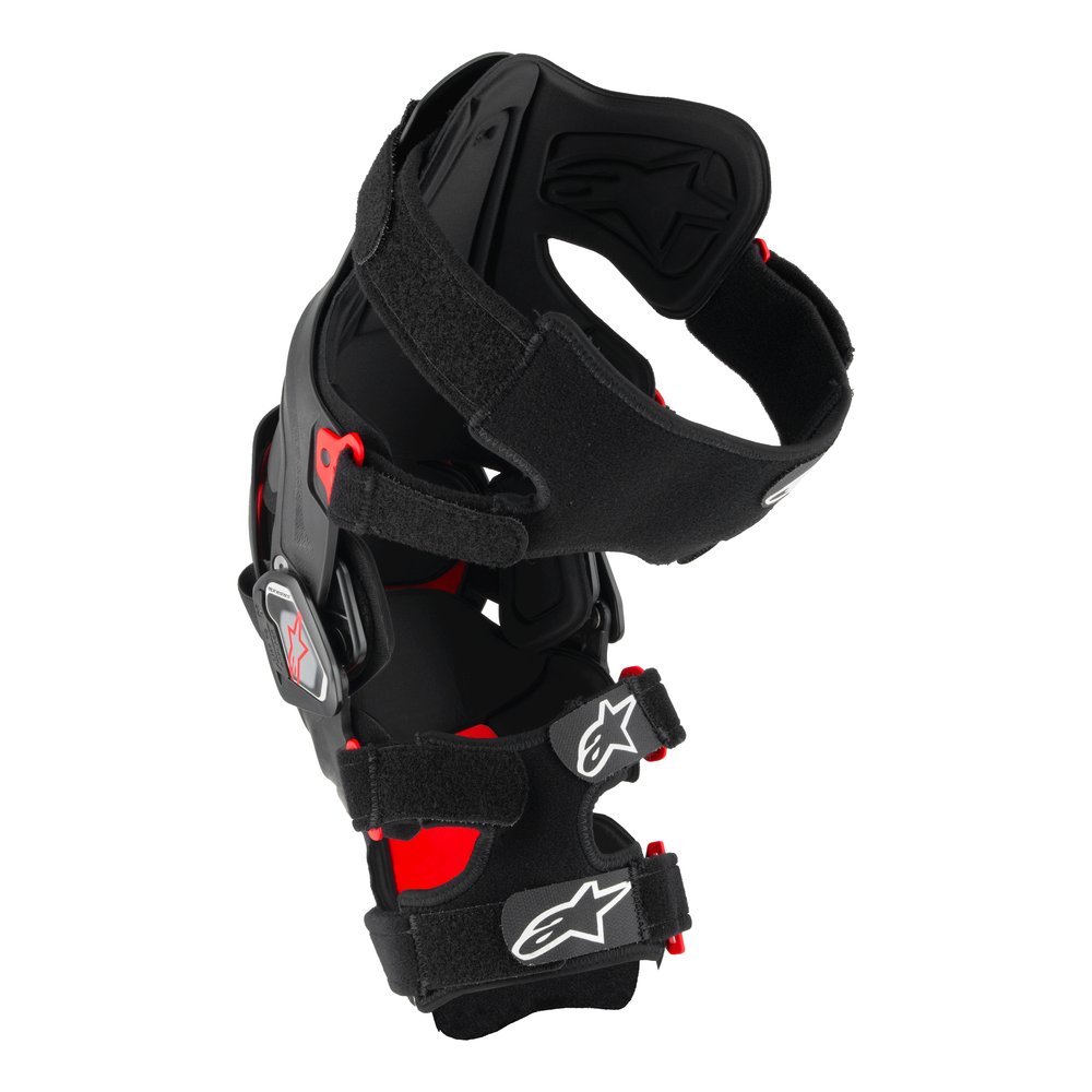 ALPINESTARS RK-7 Plasma Knieorthesen schwarz rot ALPINESTARS RK-7 Plasma Knieorthesen schwarz rot