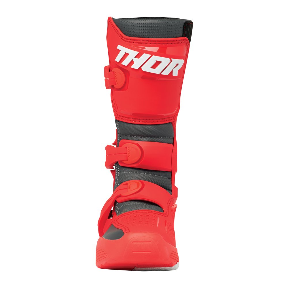 THOR Blitz XR Kinder Motocross Stiefel rot grau