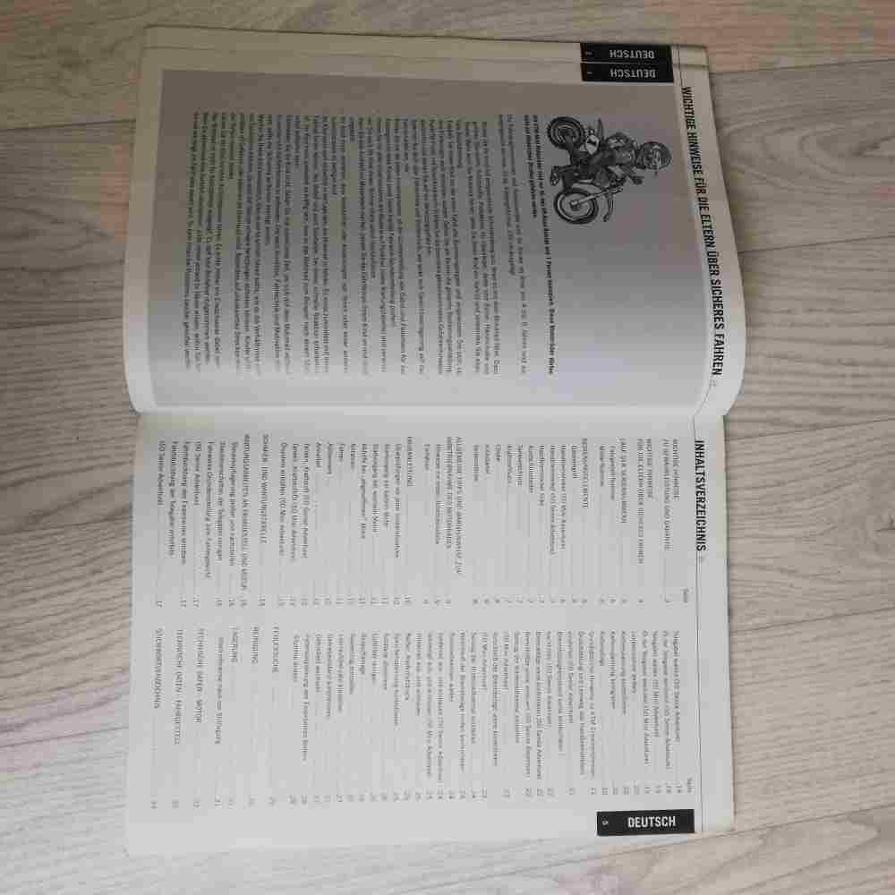 KTM 50 Senior Adventure/50 Mini Adventure 3.211.34 Motorrad-Buch gebraucht