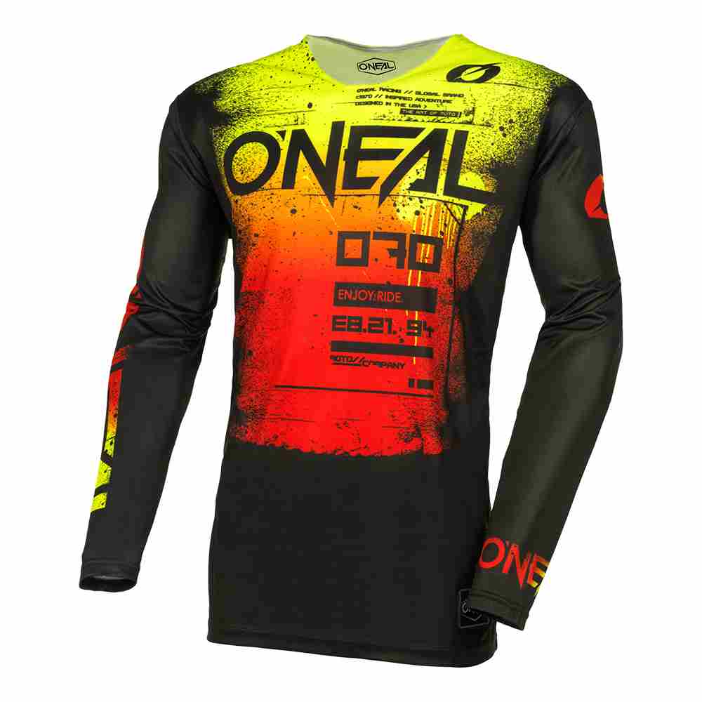 ONEAL Mayhem Scarz Jerseyschwarz rot ONEAL Mayhem Scarz Jerseyschwarz rot