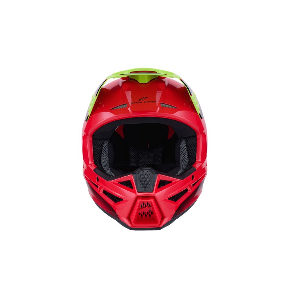 ALPINESTARS Supertech M3 Fray Motocross Helm rot/gelb/schwarz ALPINESTARS Supertech M3 Fray Motocross Helm rot/gelb/schwarz