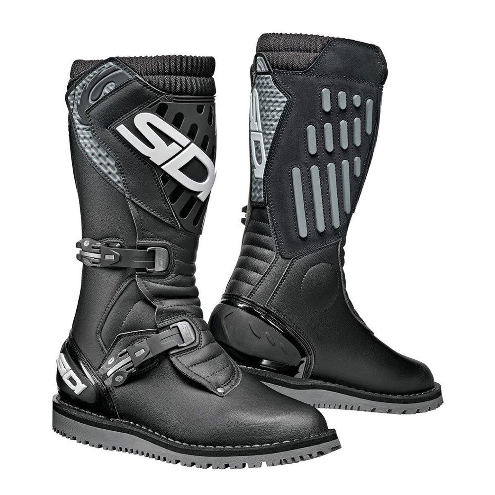 SIDI Trial Zero 2 Motocross Stiefel schwarz