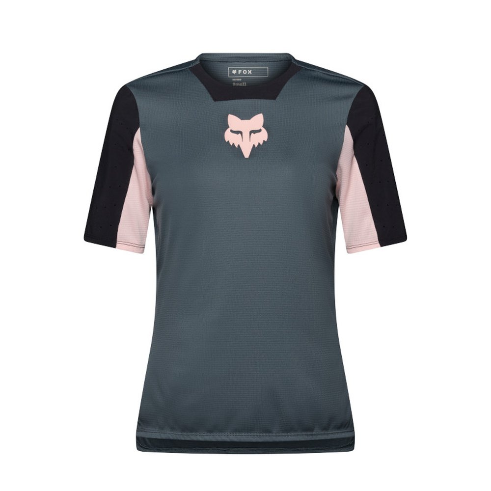 FOX W DEFEND SS JERSEY CREATION kurzärmlig für Frauen Deep Cobalt