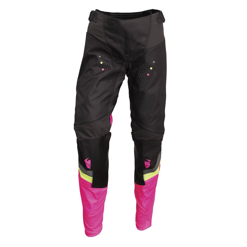 THOR Pulse Rev Women Frauen Motocross Hose grau pink