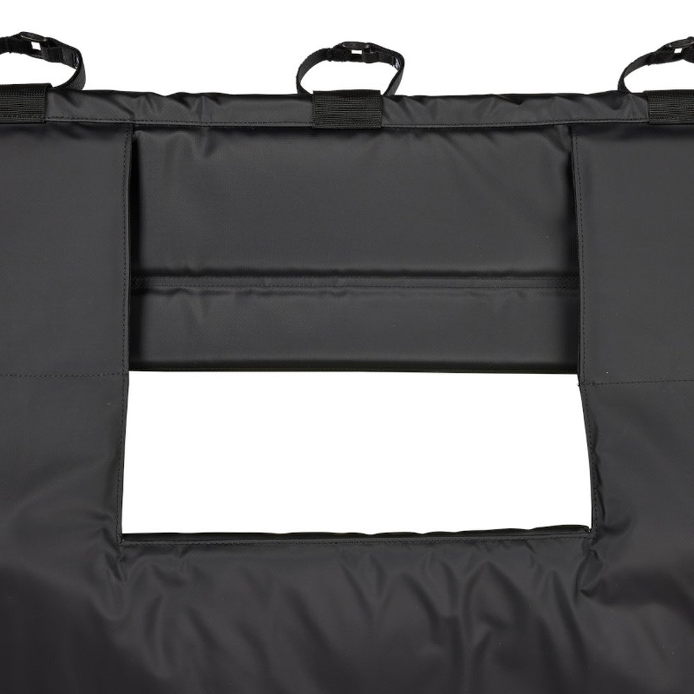 FOX TAILGATE COVER SMALL Heckklappenschutz Schwarz