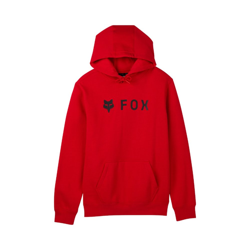 FOX ABSOLUTE FLEECE PO Hoodie Kapuzen Pullover Flame Rot