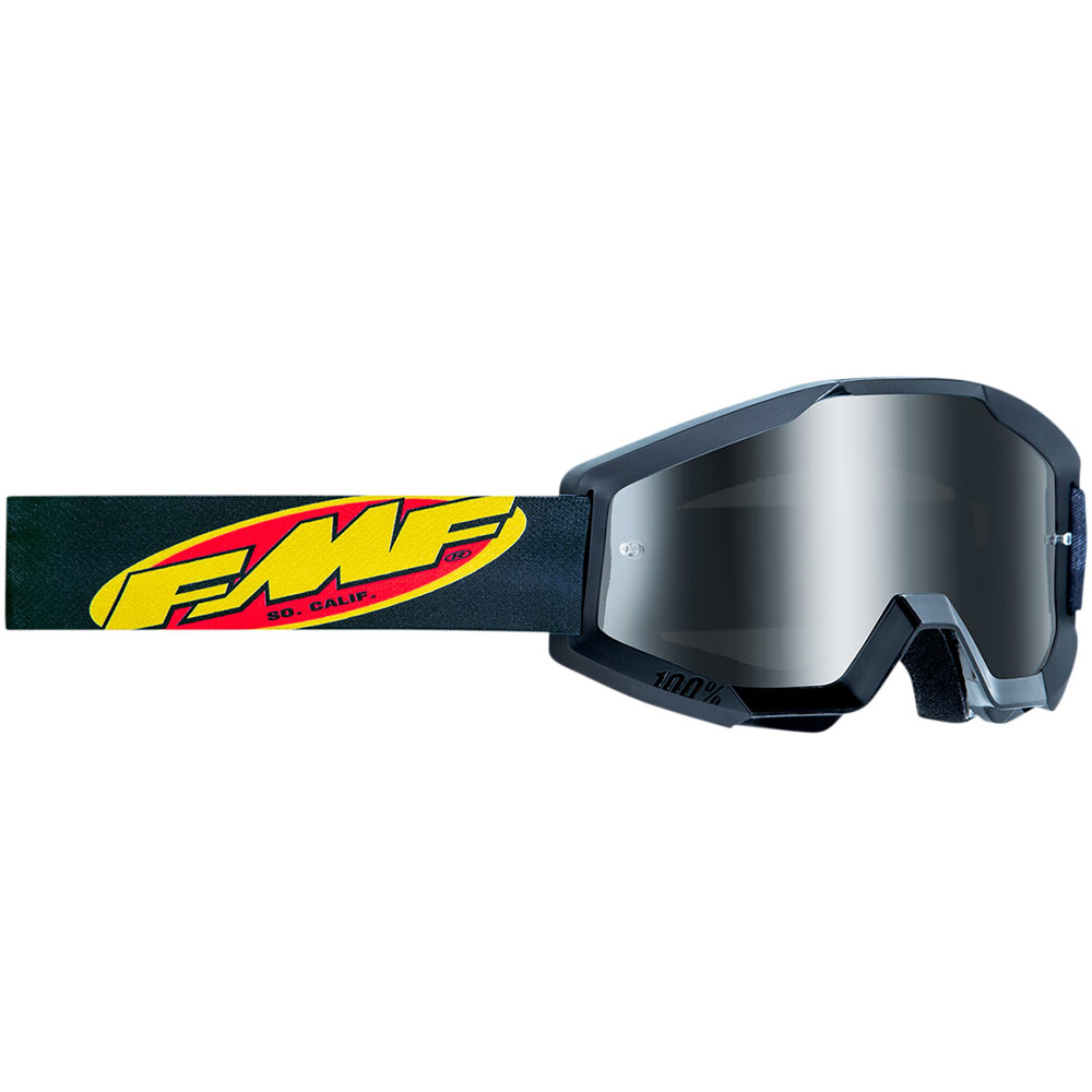 FMF PowerCore Kinder MX MTB Brille schwarz verspiegelt