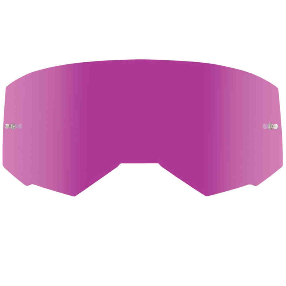 FLY Brillen Ersatzscheibe pink verspiegelt/smoke mit Pins