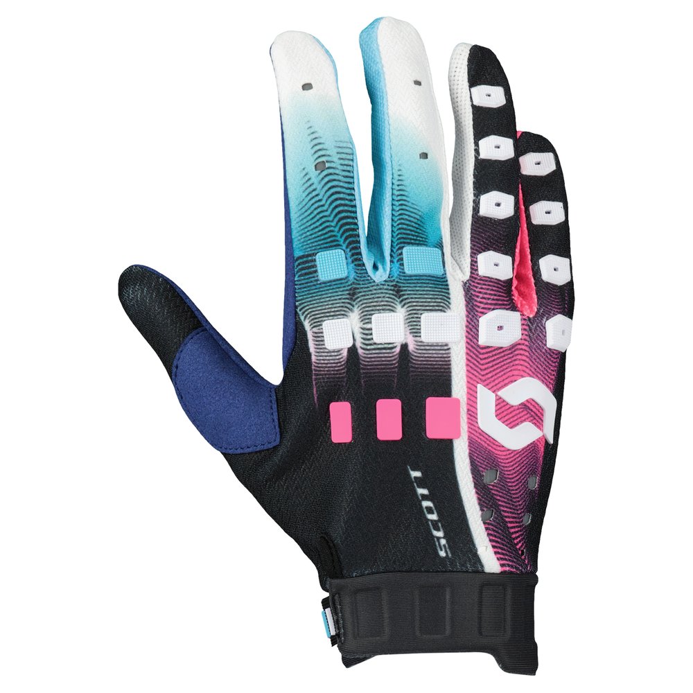 SCOTT Handschuhe Podium Pro stealth blau/radiant pink SCOTT Handschuhe Podium Pro stealth blau/radiant pink