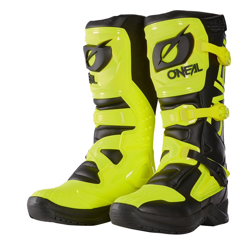 ONEAL RSX Motocross Stiefel schwarz/neon gelb