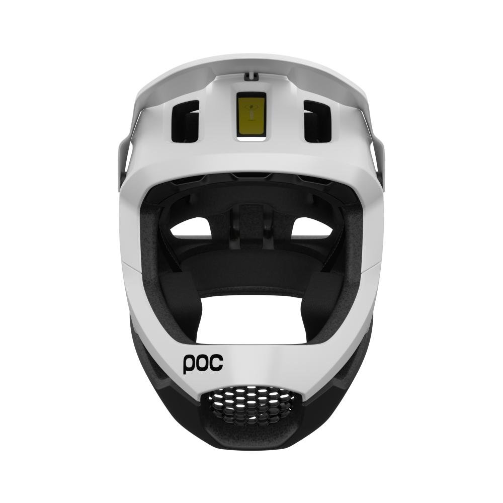POC Otocon Race Mips MTB Helm weiss/uranium schwarz matt