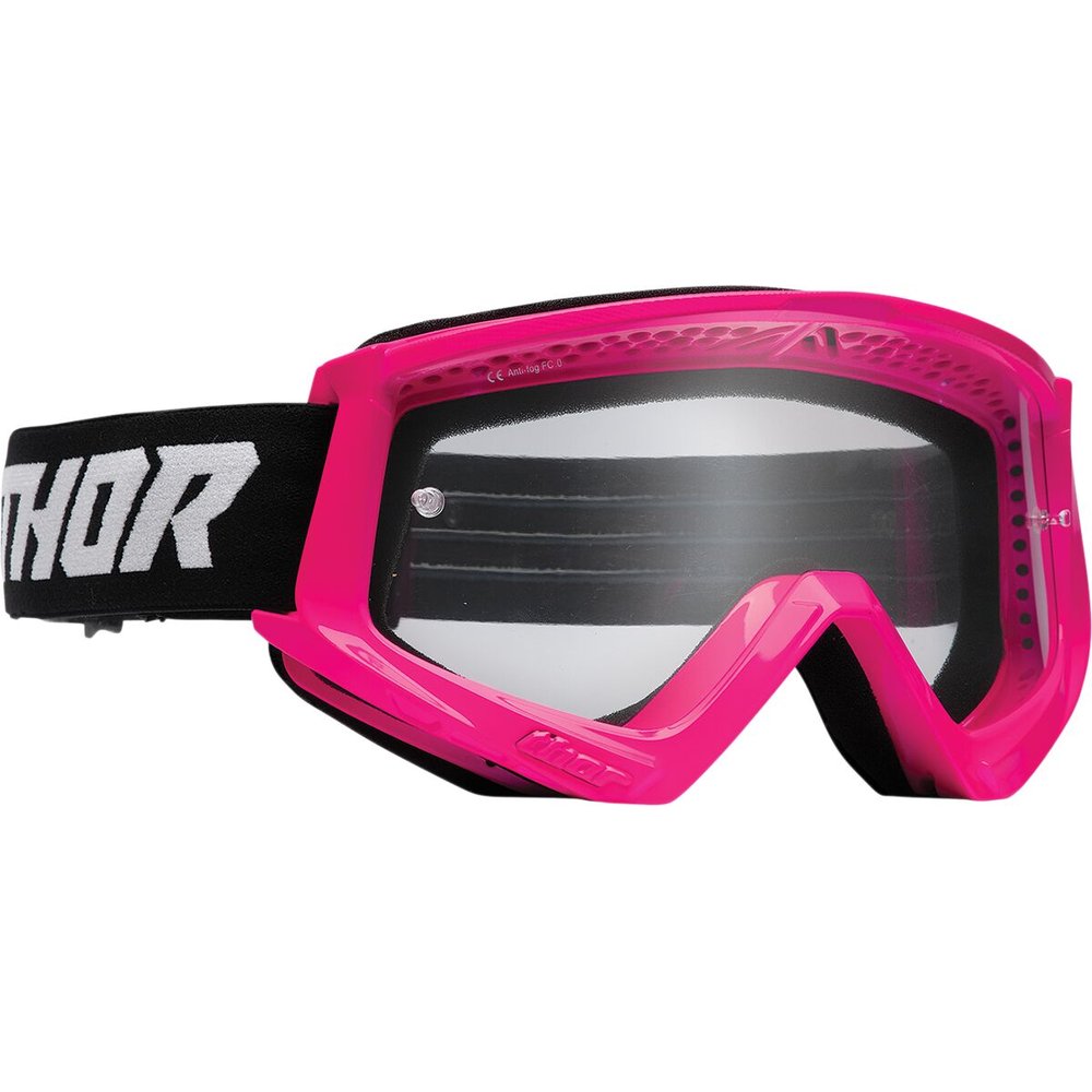 THOR Goggle Combat Racer neon pink schwarz