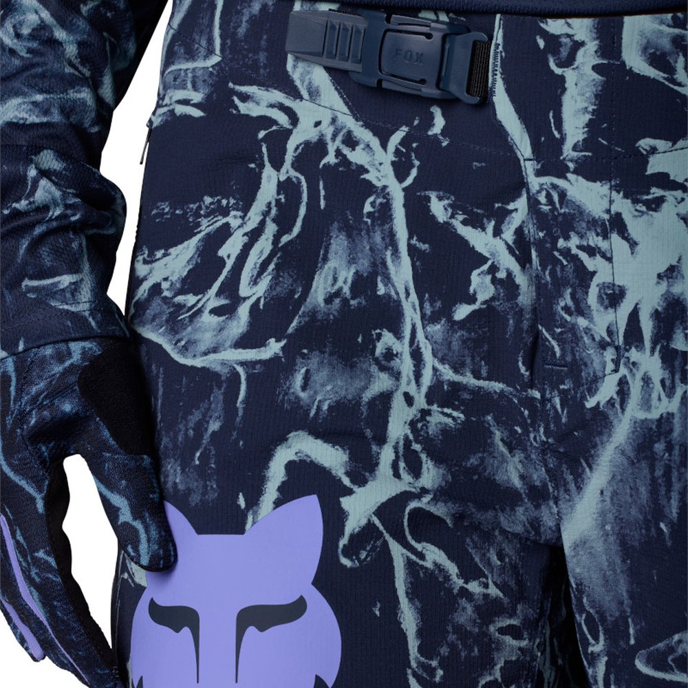 FOX W RANGER PANT lange MTB Hose für Frauen IMAGE PRINT Dark Blau