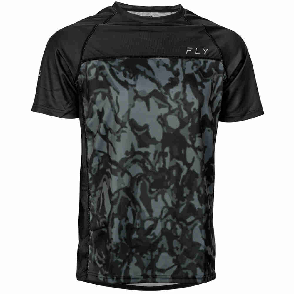 FLY Super D Jersey schwarz Evergreen camo FLY Super D Jersey schwarz Evergreen camo