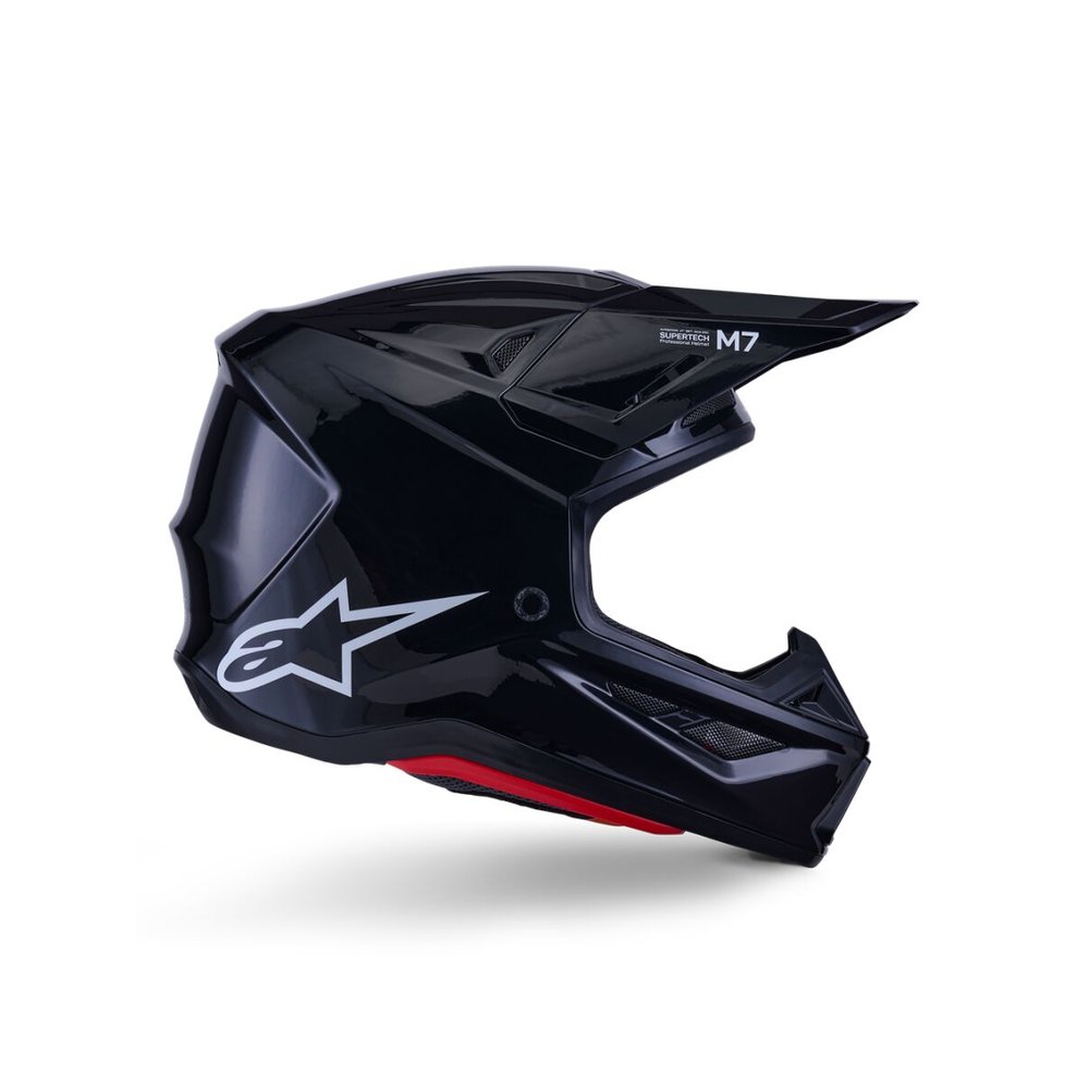 ALPINESTARS Supertech M7 Motocross Helm schwarz-glossy