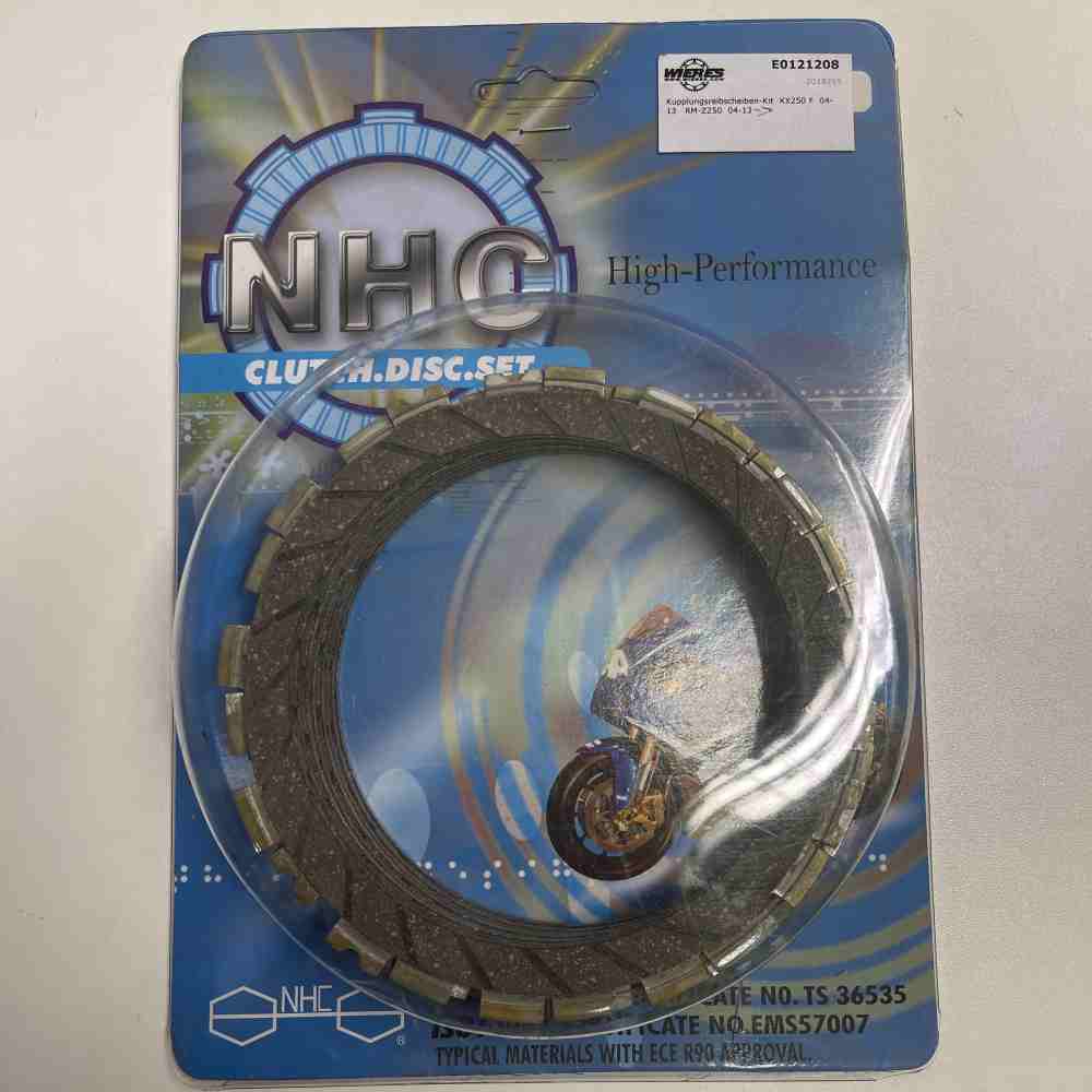 NHC Kupplungsreibscheiben-Kit passend für Kawasaki KX250F Suzuki RM-Z250 04-13