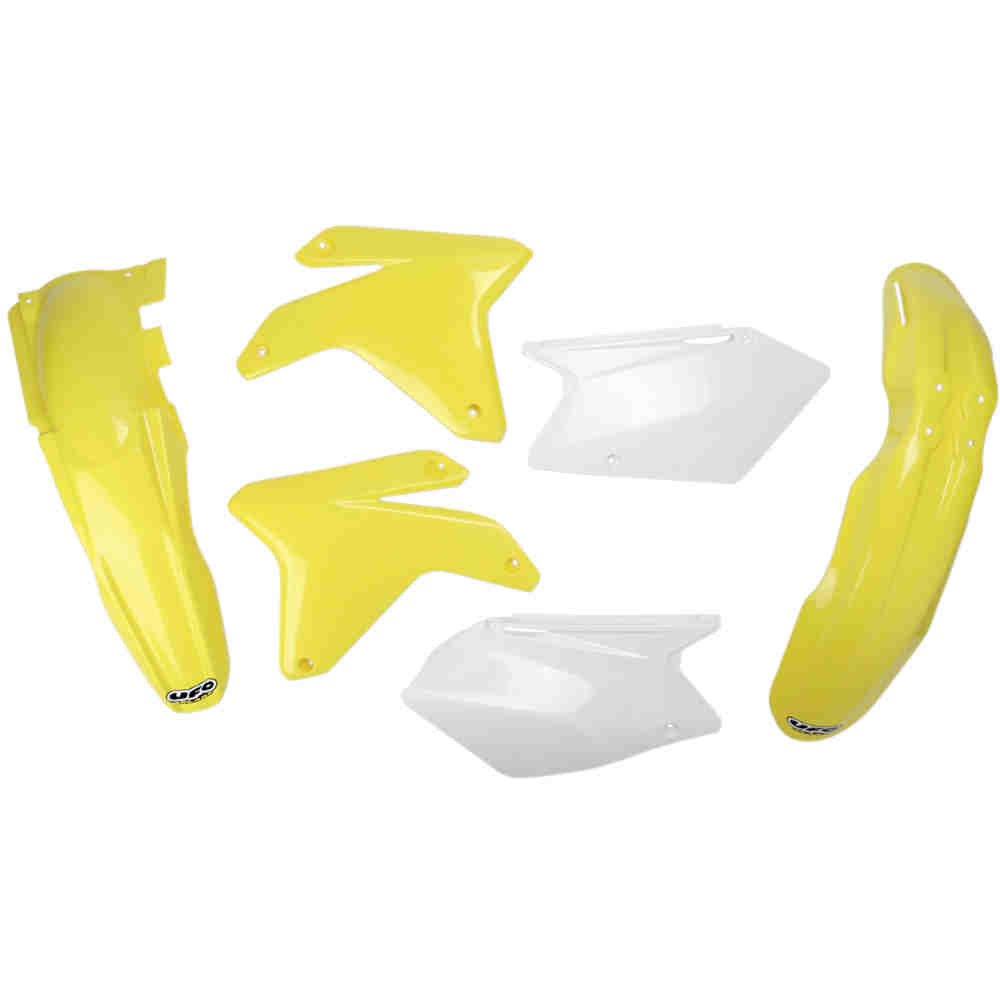 UFO Komplettes Karosserie-Kit Plastikteile passend für RMZ 450 05-06 OEM gelb