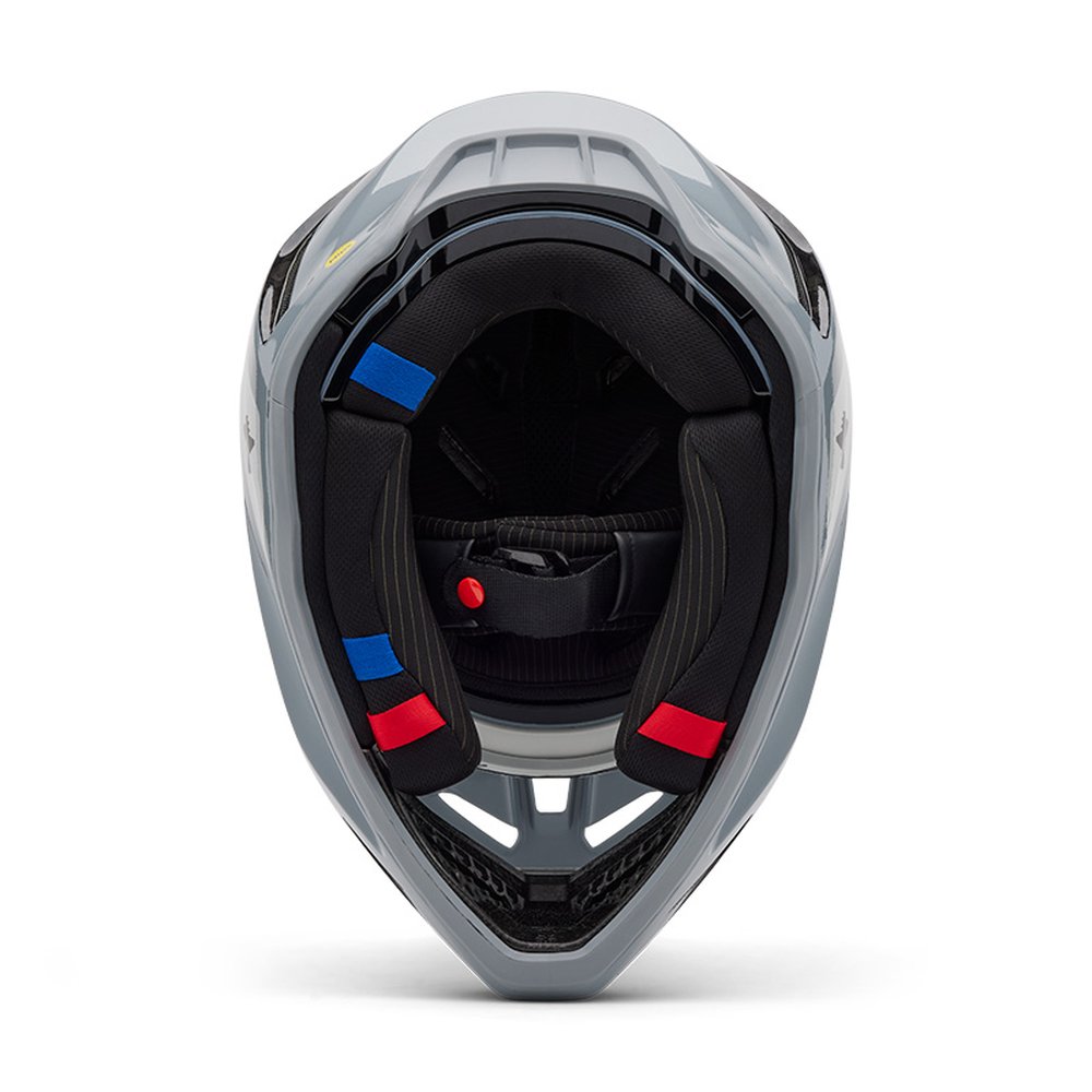 FOX V3 RS INFINITE Motocross Helm Cloud Grau